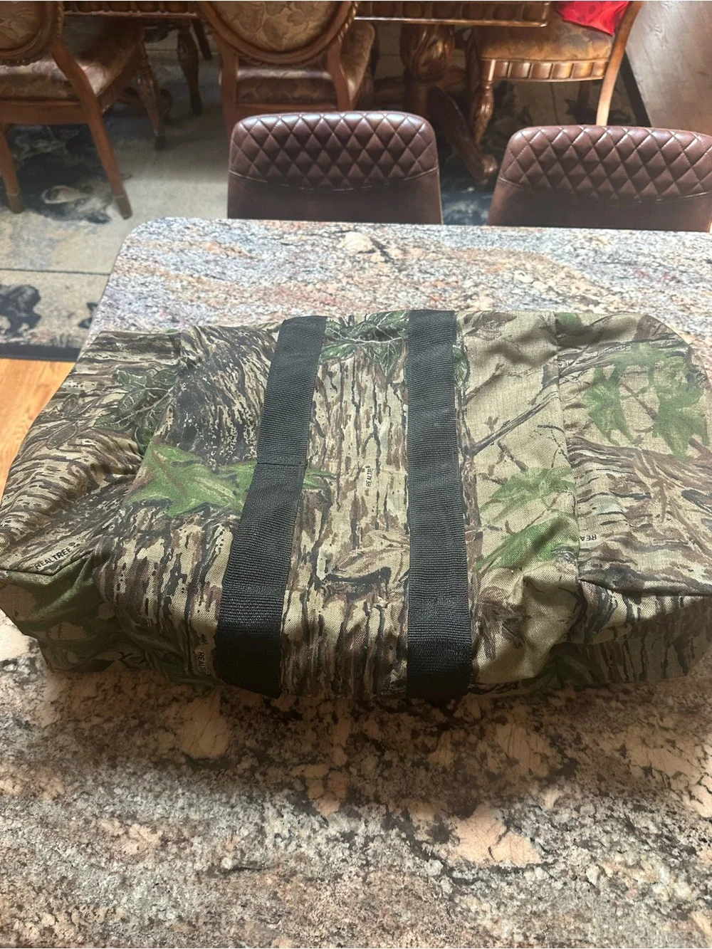 Hunting Camo Duffel Bag - Green Camo